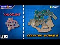 CS2 vs Valorant Map Sizes Explained