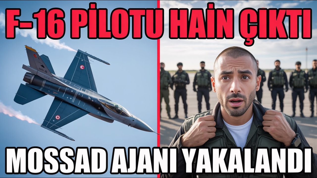 MOSSAD AJANI 8 YIL F-16 UÇURDU! 💀 İhanet Uçakta Bitti | Teşkilat Yakaladı 22 Yıl Hapis 🇹🇷