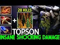 TOPSON [Tiny] Imba Style Scepter Mid Insane Shocking Damage Dota 2