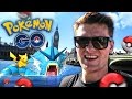 PGO: POKEMON GO - PIKACHU & GYARADOS!!!