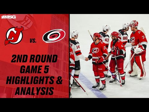 Mighty Ducks of Anaheim at New Jersey Devils Highlights: Game 5