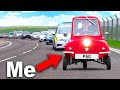 Surviving 50 Hours In World's Smallest Car