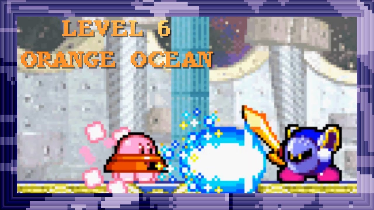 Kirby Nightmare in Dream Land U.F.O ability only - Orange Ocean - YouTube
