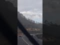 Massive strong wind blow caravan over bridge Huguenot Tunnel Cape Town today