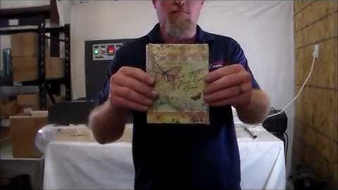 Shrink Wrapping Books with an L Bar Sealer and Shrink Tunnel