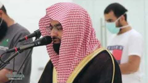 ترتيل بديع خاشع لخواتيم سورة الإسراء 👤 لفضيلة الشيخ #ناصر_القطامي عشاء السبت 21 شوال 1441هـ