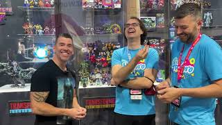 SDCC 2026 Hasbro Transformers team interview with Evan & Nate Studio series, made to order & more