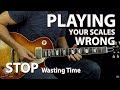 You Are Playing Your Scales Wrong (The Map Technique)