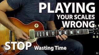 Video thumbnail of "You Are Playing Your Scales Wrong (The Map Technique)"