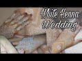 Mengukir white henna