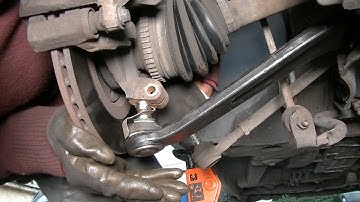 Front suspension lower arm replacement