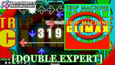 【DDR 4th】 TRIP MACHINE CLIMAX / DE-SIRE [DOUBLE EXPERT] 譜面確認+Clap