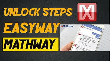 HOW TO GET STEPS ON MATHWAY | Unlock Mathway solutions
