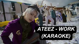 karaoke Mv Ateez   work Karaoke  Easy S