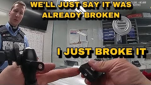 Cop Destroys Evidence And Lies About It