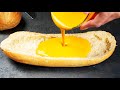 Хлеб и яйцо! Вкуснее бургера и пиццы! Такого на YouTube еще не было!