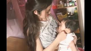 Mom Cantik Lagi nyusuin Baby 🥰