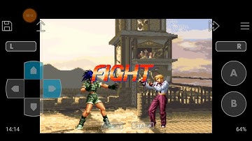 King of Fighters EX - Leona vs King