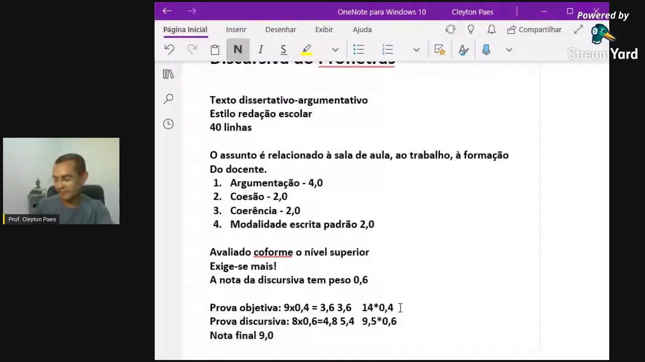 Desvendando a discursiva do Profletras