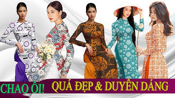 Kiểu áo dài đẹp duyên dáng này chị em mặc vào thì duyên hết phần thiên hạ💖Vải Áo Dài S