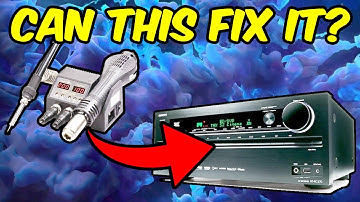 Can I repair this Onkyo Home Theater with a $50 Reflow Station from Amazon? | Gears and Tech