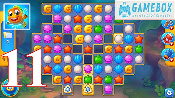 Fishdom - Gameplay Walkthrough Part 11 (iOS,Android)