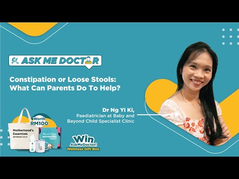 Constipation or Loose Stools: What Can Parents Do To Help? | Ask Me Doctor Season 3