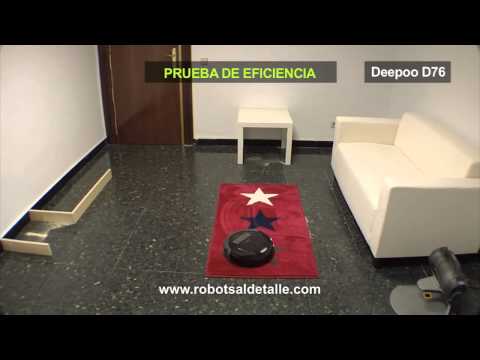 Aspirator robot Ecovacs Deebot D76 - test de eficienta