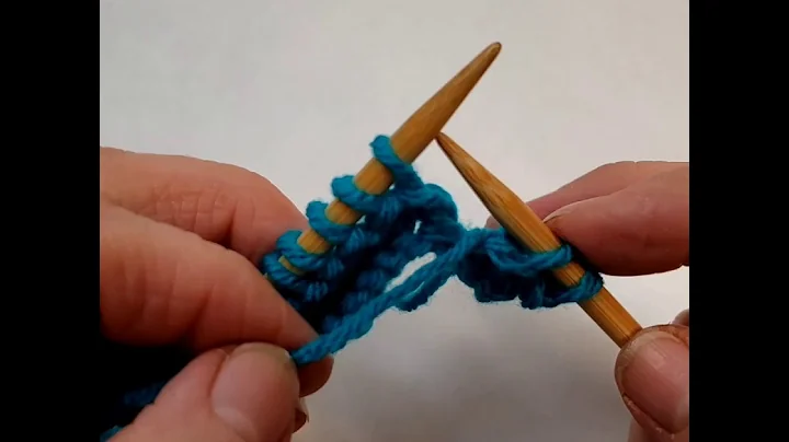 Western, Eastern and Combination knitting simply demonstrated and explained.