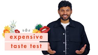 Jay Shetty Guesses Cheap Vs. Expensive & Needs His Wife's Help | Expensive Taste Test | Cosmopolitan