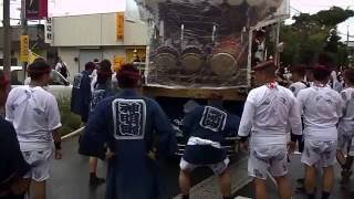 20160918 1010やわたんまち2日目年番神明町旧アタックレーン前にて