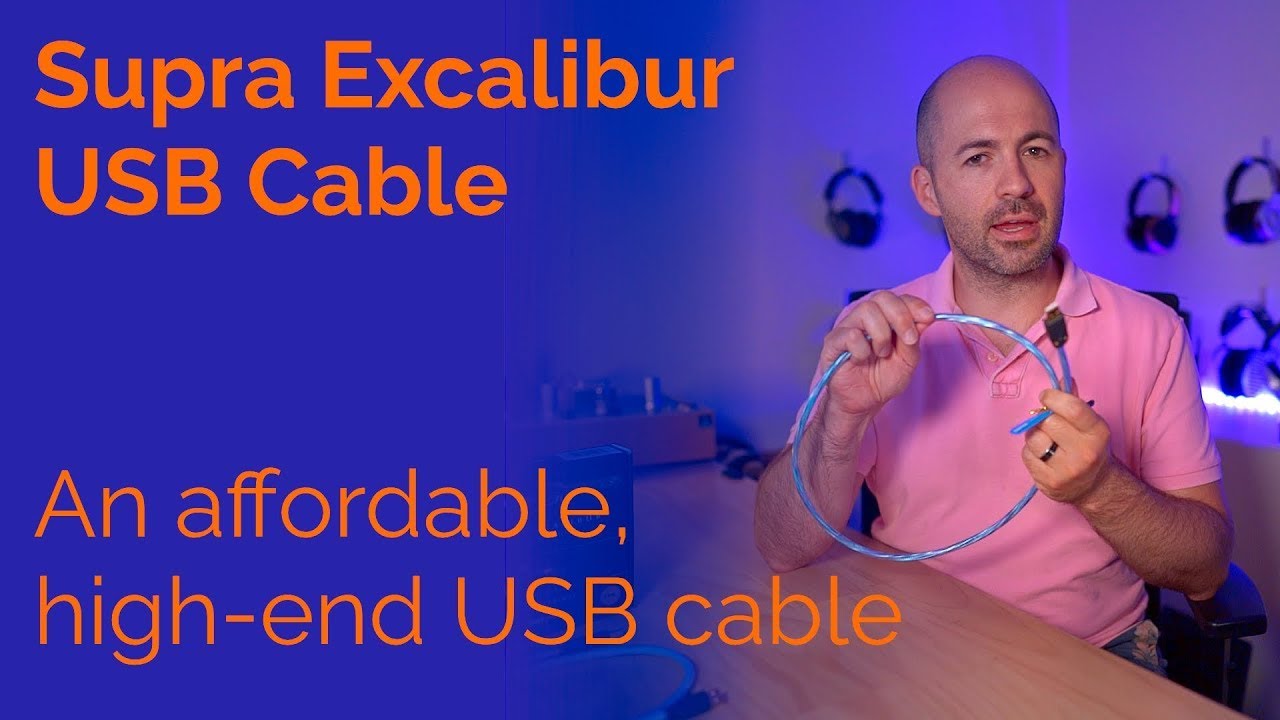 Supra Excalibur USB Review - An affordable high-end USB cable - YouTube