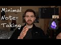 MINIMAL NOTE TAKING My Most Popular PKM Concept In Less Than 22 Minutes mp3
