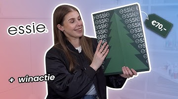 Essie adventskalender unboxing + winactie 💚🎄