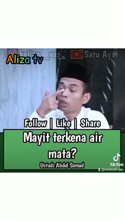 Mayat Terkena Air Mata | Ustadz Abdul Somad Lc.MA.