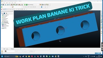 WORK PLAN BANANE KI TRICK DELCAM POWER MILL 3D PROGRAMMING