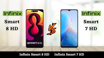Infinix Smart 8 HD Vs Infinix Smart 7 HD - Full Comparison 2023