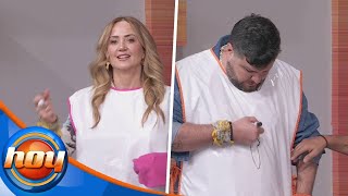 Andrea Legarreta y Paul Stanley guiaron a su equipo a la victoria en '¿Qué dibujo?' | Programa Hoy