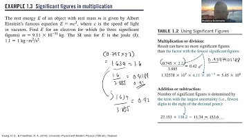 Example 1.3 Significant figures in multiplication Chap 1 University Physics w modern physics 15th Ed