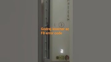 Godrej ac F8 error code #godrejappliances #godrejgroup #automobile #accircuits #homeappliance