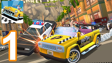 Crazy Taxi City Rush - Gameplay Walkthrough Part 1 (iOS, Android)