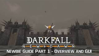 Rawrgasms - Darkfall: New Dawn - Newbie Guide - Episode 1 - GUI