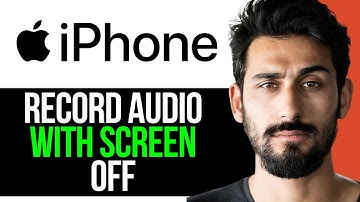 How to Record Audio on iPhone with the Screen OFF (EASY GUIDE) [2024]
