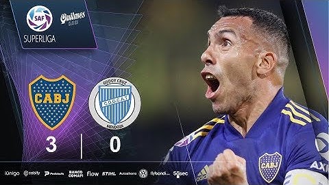 Fecha 21: resumen de Boca - Godoy Cruz