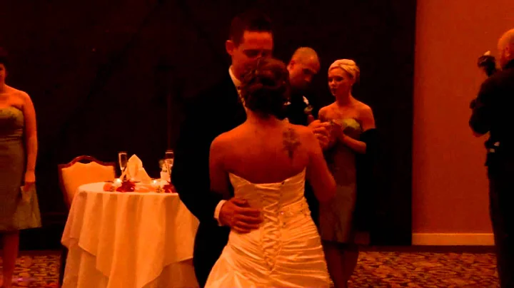 Crystal and Anthony Sorrenti first wedding dance