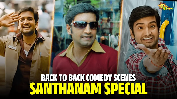 Santhanam’s Ultimate Comedy Marathon🤣 | Saguni | Siva Manasula Sakthi | Vallavanukku Pullum Aayudham