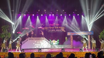 Chương trình dự thi Giai điệu tuổi hồng Năm 2024 của học sinh trường THPT Gang Thép