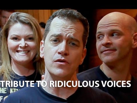 Tribute to Ridiculous Voices!! Key of Awesome #70