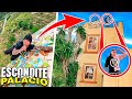 Competicin de escondite parkour en un palacio abandonado