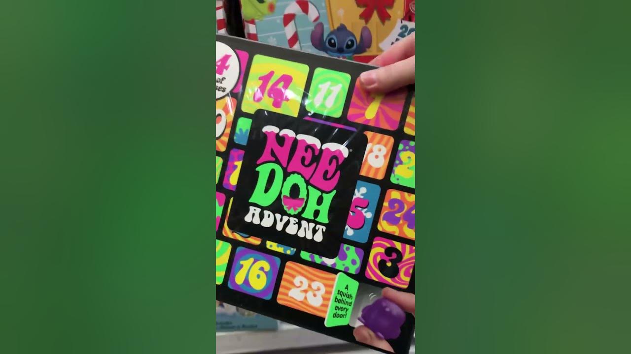 I found the NeeDoh advent calendar! needoh schylling holiday2024 